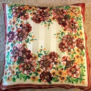 Dragon Tulip 36" Silk Scarf Pillow (Oreilles)
